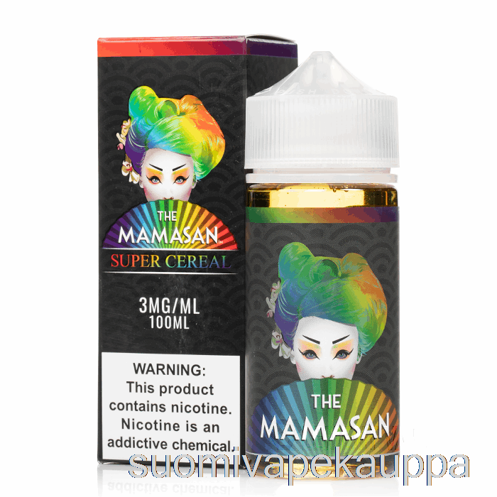 Vape Box Super Vilja - The Mamasan E-neste - 100ml 3mg